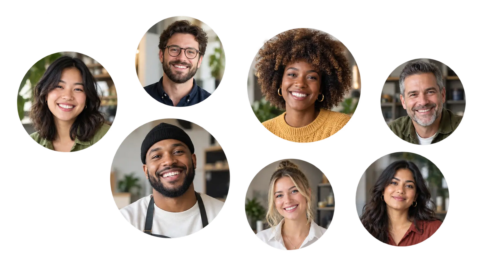 A group of existing business contacts